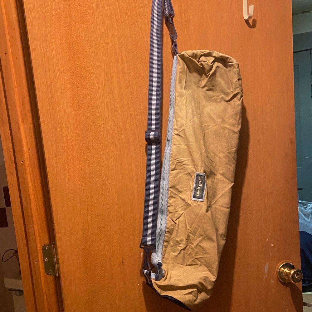 Life is Good yoga mat bag. Good Used condition